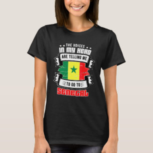 Senegal in meinem Kopf T-Shirt