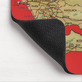 Senegal-Karte Mousepad (Ecke)