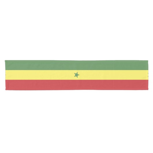 Senegal Kurzer Tischläufer (Horizontal)
