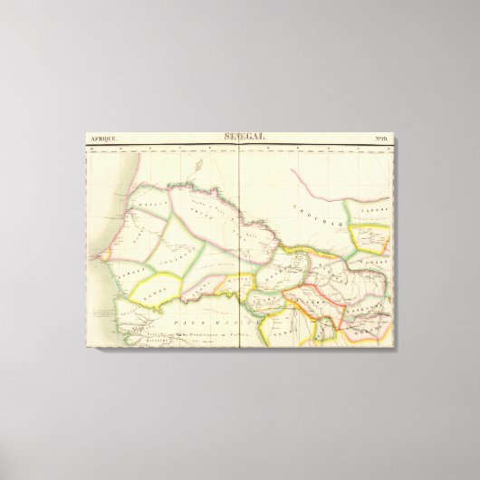 Senegal Leinwanddruck (Vorderseite)