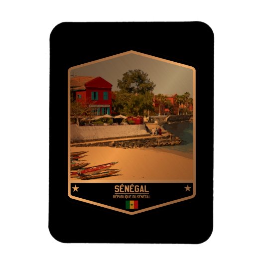 Senegal Magnet (Vertikal)