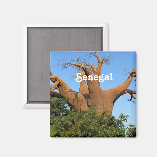 Senegal Magnet (Vorderseite/Rückseite)