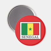 Senegal Magnet (Vorderseite/Rückseite)
