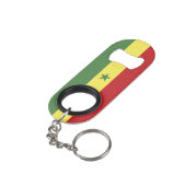 Senegal Mini Flaschenöffner (Rückseite Schrägansicht)