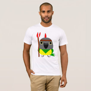Senegal-Papagei, gebürtiger Ureinwohner-T - Shirt
