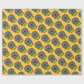 Senegal-Papagei Geschenkpapier (Flach)