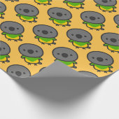 Senegal-Papagei Geschenkpapier (Ecke)