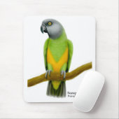 Senegal-Papagei Mousepad (Mit Mouse)