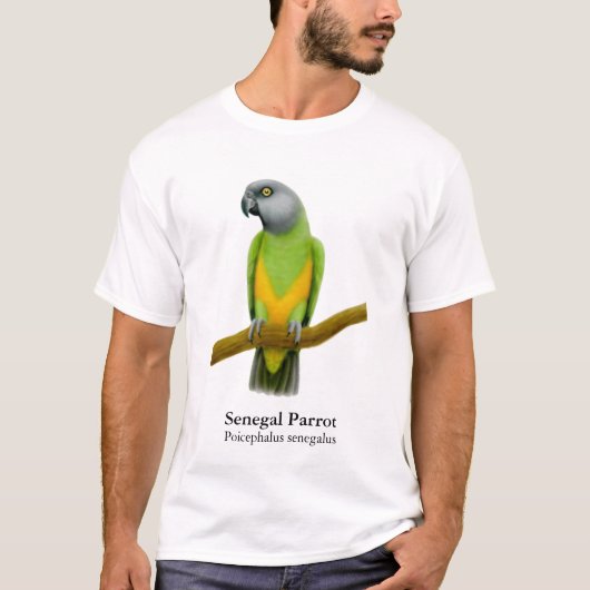 Senegal-Papageien-T - Shirt (Vorderseite)