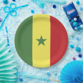 Senegal Pappteller (Party)