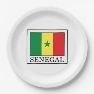 Senegal Pappteller