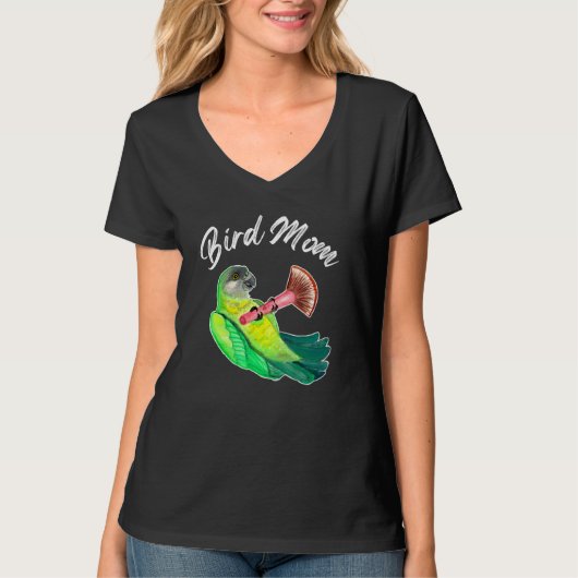 Senegal Parrot Bird Mama T-Shirt (Vorderseite)