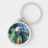 Senegal Parrot Schlüsselanhänger (Vorne)