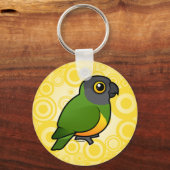 Senegal Parrot Schlüsselanhänger (Vorderseite)
