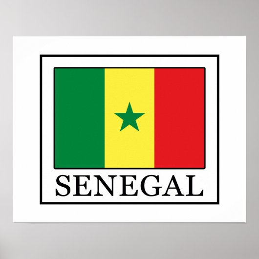 Senegal Poster (Vorne)