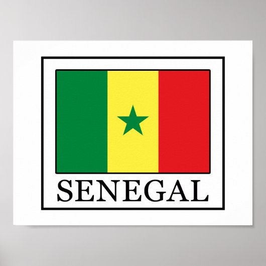 Senegal Poster (Vorne)