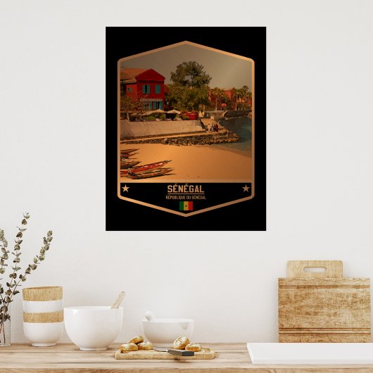 Senegal Poster (Küche)