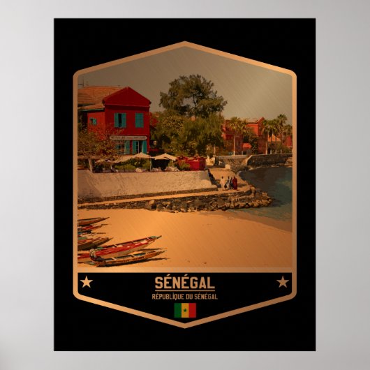 Senegal Poster (Vorne)