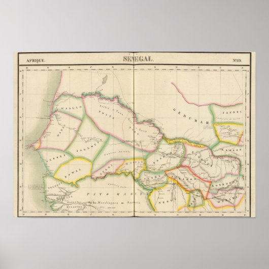 Senegal Poster (Vorne)
