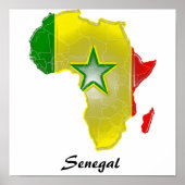 Senegal Poster (Vorne)