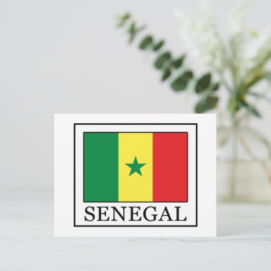Senegal Postkarte (Stehend Vorderseite)