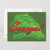 Senegal Postkarte (Vorne/Hinten)