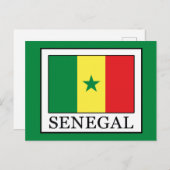 Senegal Postkarte (Vorne/Hinten)