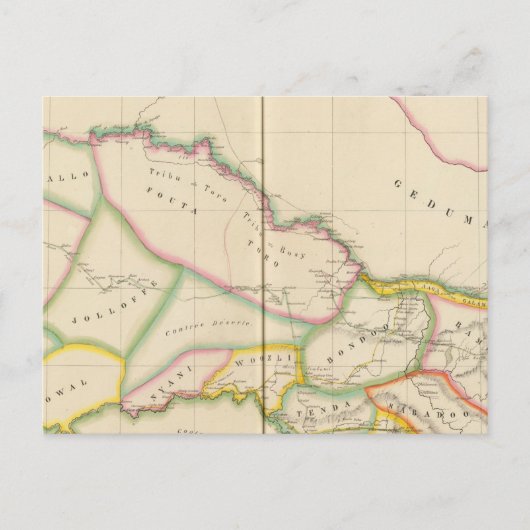 Senegal Postkarte (Vorderseite)
