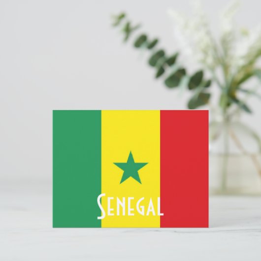 Senegal Postkarte (Stehend Vorderseite)