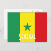 Senegal Postkarte (Vorne/Hinten)