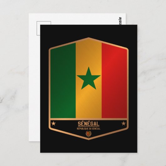 Senegal Postkarte (Vorne/Hinten)