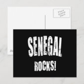 Senegal Rocks! Postkarte (Vorne/Hinten)