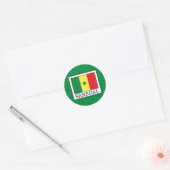 Senegal Runder Aufkleber (Umschlag)