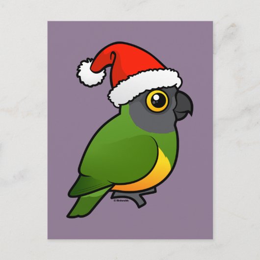 Senegal Santa Feiertagspostkarte (Vorderseite)