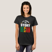 Senegal Senegalese Senegal Flag Its Where My Story T-Shirt (Vorne ganz)