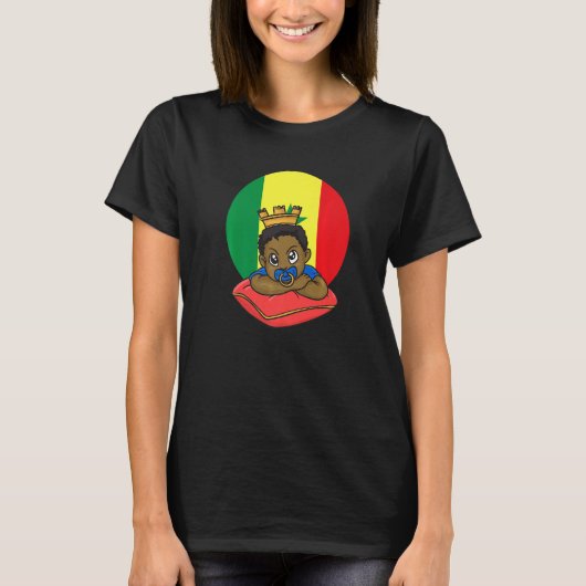 Senegal Senegalese West Africa Proud Prince Boy So T-Shirt (Vorderseite)