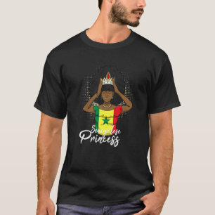 Senegal Senegalesisch Westafrika Proud Princess Qu T-Shirt