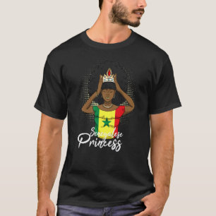 Senegal Senegalesisch Westafrika Proud Princess Qu T-Shirt