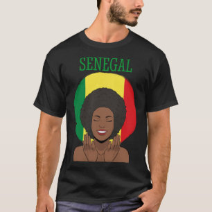 Senegal Senegalesisch Westafrika Proud Princess Qu T-Shirt
