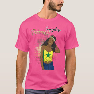 Senegal Senegalesisch Westafrika Proud Princess Qu T-Shirt