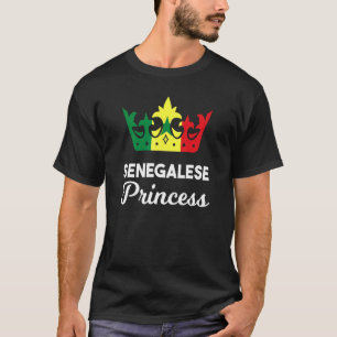 Senegal Senegalesisch Westafrika Proud Princess Qu T-Shirt