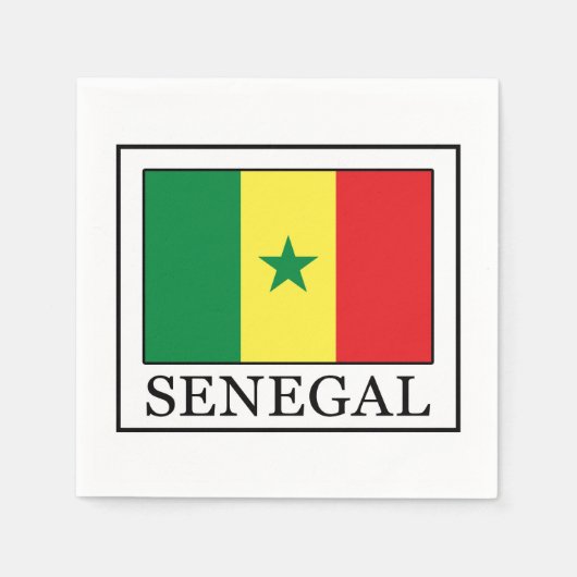 Senegal Serviette (Vorderseite)