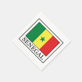 Senegal Serviette (Ecke)