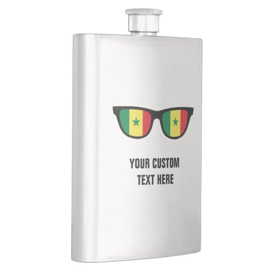 Senegal Shades Custom Flask Flachmann (Rechts)