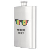 Senegal Shades Custom Flask Flachmann (Links)