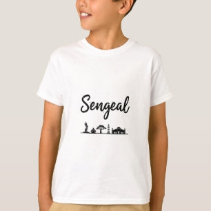 Senegal Skyline Reise Urlaub Outfits T-Shirt