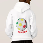 Senegal soccer hoodie (Rückseite)