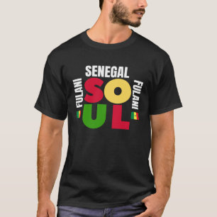 Senegal Soul Fulani Herkunft Initiation DNA Resul T-Shirt