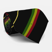 Senegal stripes Flagge Krawatte (Gerollt)