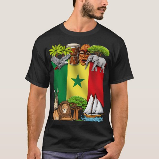 Senegal T-Shirt (Vorderseite)
